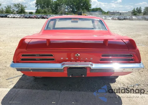 1969 Pontiac Firebird z USA, uszkodzony, nr VIN 223379U116573